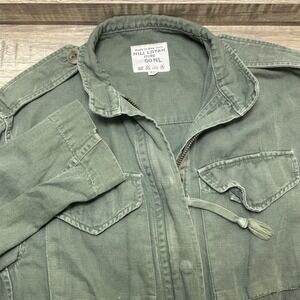 Nili Lotan Military Jacket Stand Collar Army Green Linen Blend Made USA Women XS